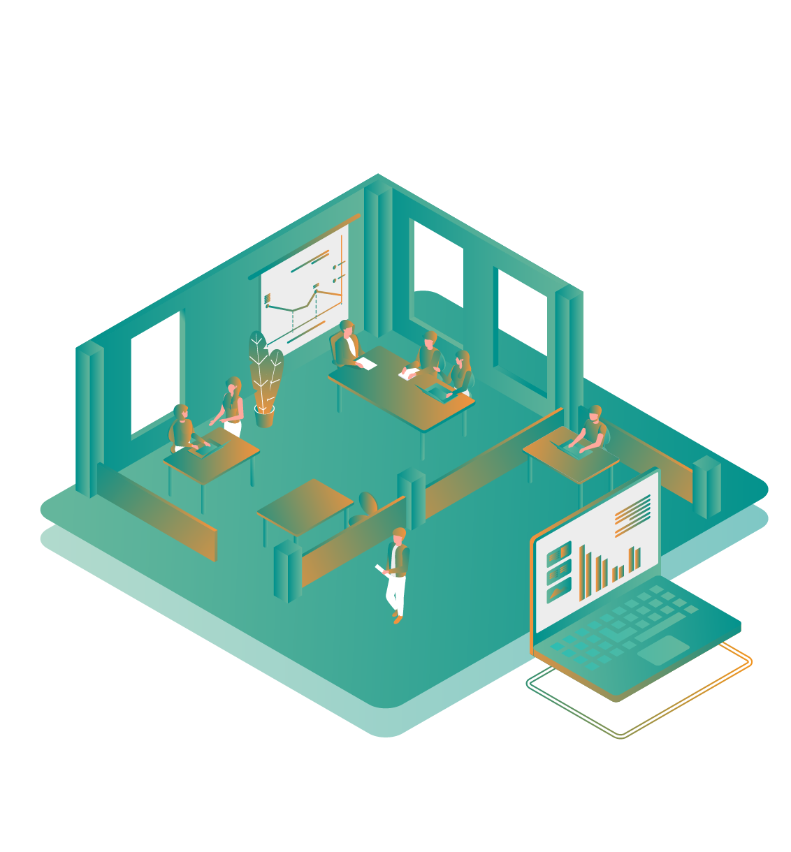 Co-working & Co-living Space